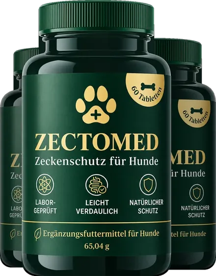 ZectoMed Tablets Bestseller-Paket mit drei Dosen